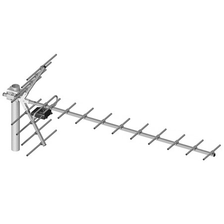 antena tv 21-60 yagi 19 elemente