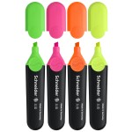 set 4 evidentiatoare neon schneider set 4 evidentiatoare neon schneider