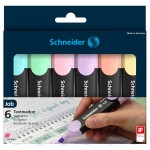 set 6 evidentiatoare pastel schneider set 6 evidentiatoare pastel schneider