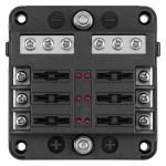 bloc 6 sigurante auto 19mm