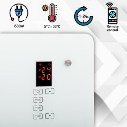 convector sticla cu telecomanda 1500w cr 7721 camry