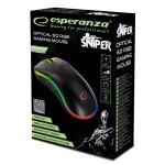 mouse optic usb gaming rgb sniper esperanza