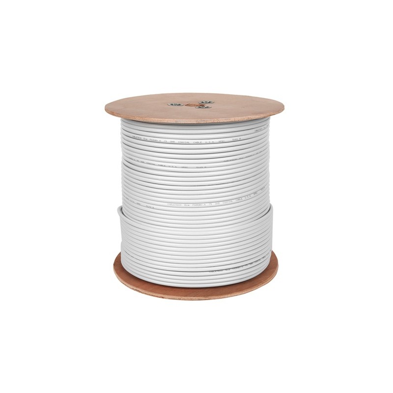 cablu coaxial miez cupru ecran al tambur 305m