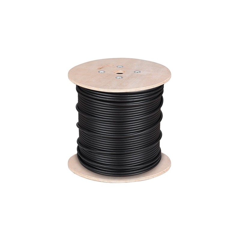 cablu utp cat 5e cupru gel negru 305m