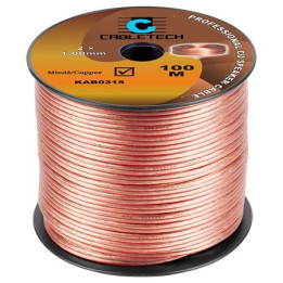 cablu difuzor 1.0mm cu transparent