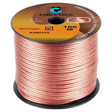 cablu difuzor 1.0mm cu transparent