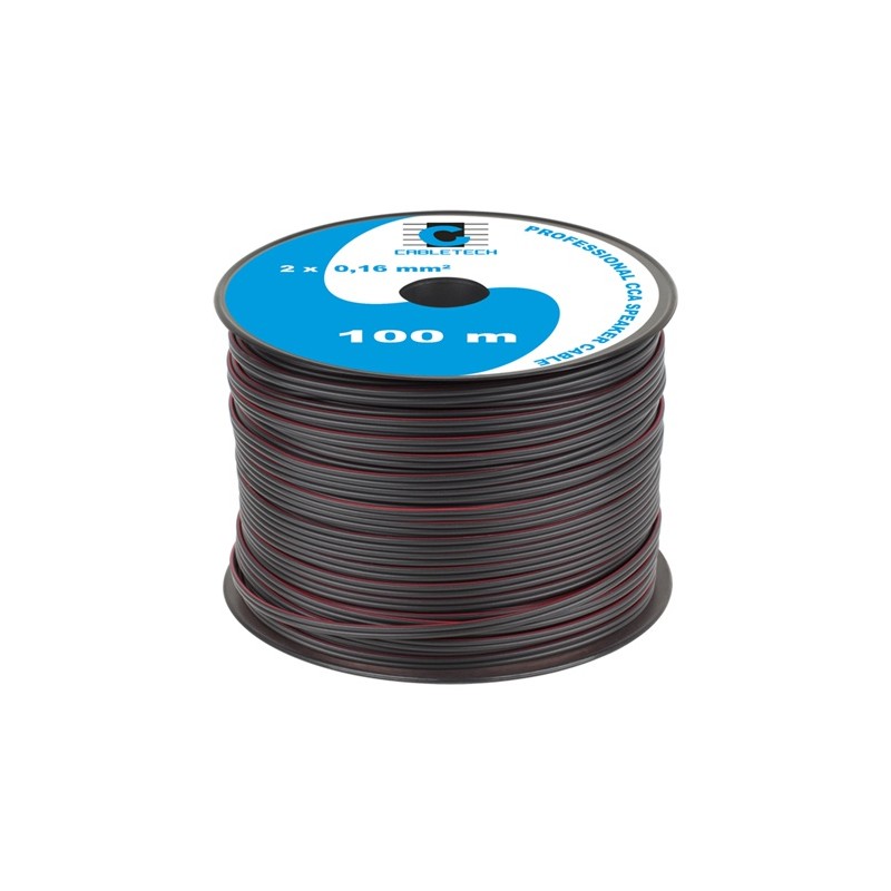 cablu difuzor cca 2x0.16mm negru 100m