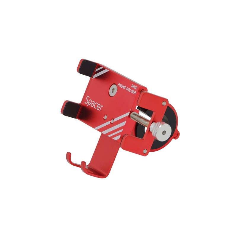 suport bicicleta metalic rosu spacer