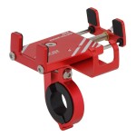 suport bicicleta metalic rosu spacer