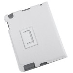 husa alba piele naturala apple ipad 3