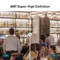 camera supraveghere 3mp turret 4mm vigi tp-link