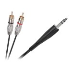 cablu jack 6.3 mono tata - 2xrca tata 3m cablu jack 6.3 mono tata - 2xrca tata 3m