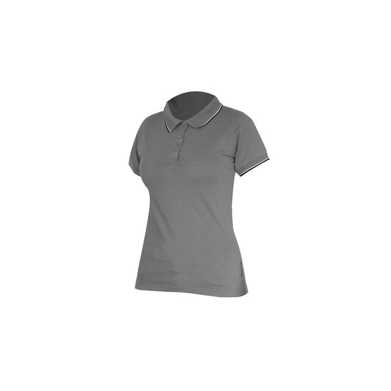 tricou bumbac polo dama gri - l lahti pro tricou bumbac polo dama gri - l lahti pro