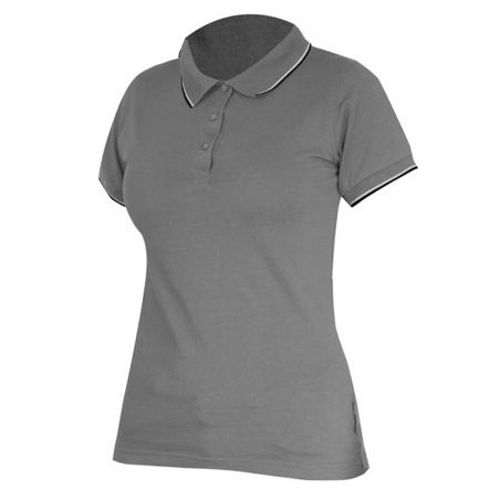 tricou bumbac polo dama gri - l lahti pro