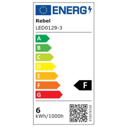 banda led 5m 300x5050 ip65 alb cald rebel