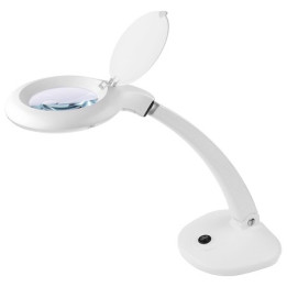 lampa cu lupa 3+12 dioptrii 6w rebel