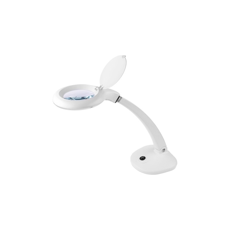 lampa cu lupa 3+12 dioptrii 6w rebel