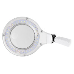 lampa cu lupa 3+12 dioptrii 6w rebel