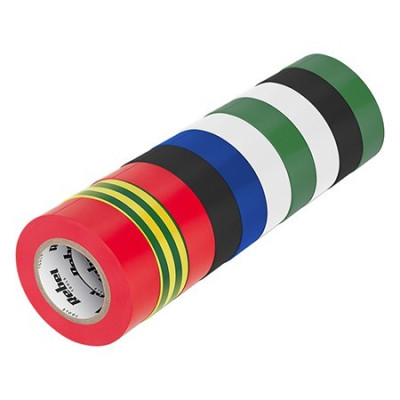 set 10 benzi izolatoare color 0.13x19mm 20 yard rebel