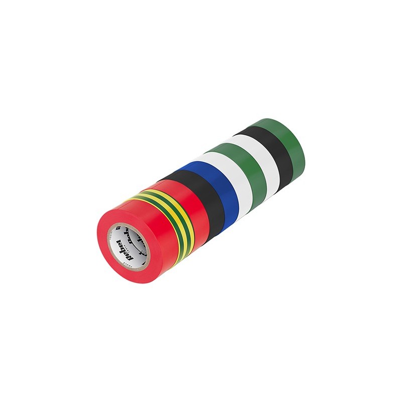 set 10 benzi izolatoare color 0.13x19mm 20 yard rebel set 10 benzi izolatoare color 0.13x19mm 20 yard rebel