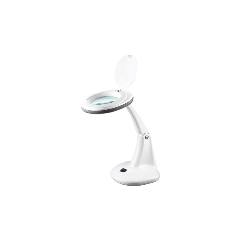 lampa cu lupa 5 dioptrii 6w rebel