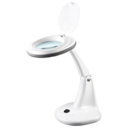 lampa cu lupa 5 dioptrii 6w rebel