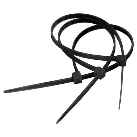 set fasete 3.5 mm/290 mm negru 100 buc elemat