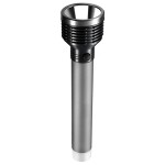 lanterna aluminiu 5 w gri platinet