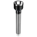 lanterna aluminiu 5 w gri platinet