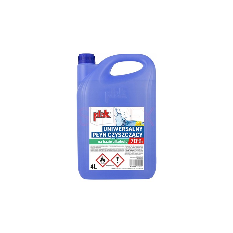 solutie igienizare suprafete 70% 4l plak