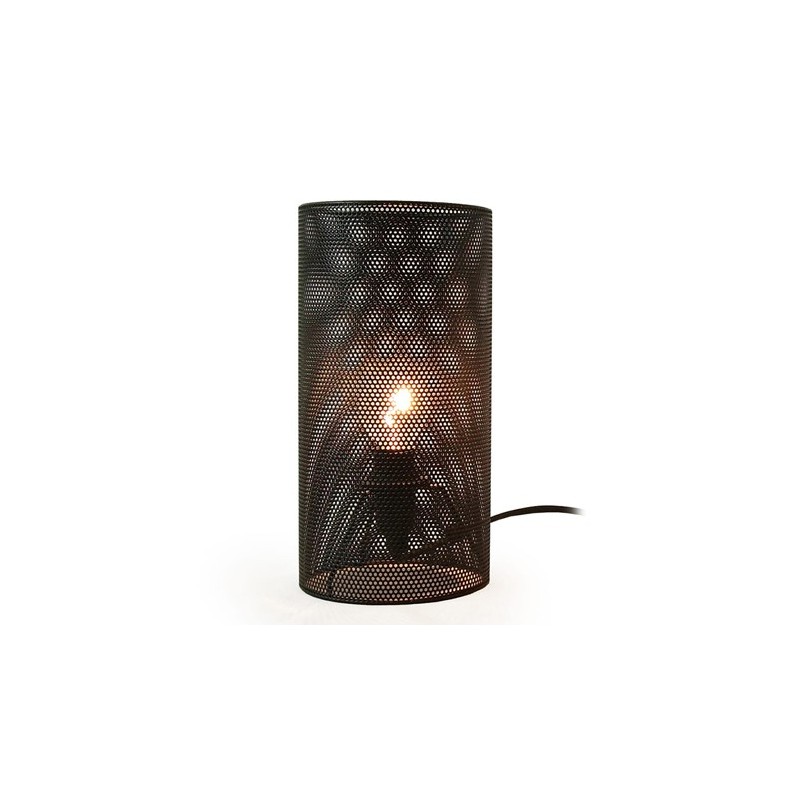 veioza 25 w e14 metal negru platinet