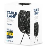 veioza rattan capri platinet