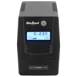 ups offline nanopower plus 850 (850va/480w) rebel