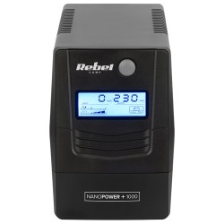 ups offline nanopower plus 1000 (1000va/600w) rebel