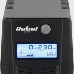 ups offline nanopower plus 1000 (1000va/600w) rebel
