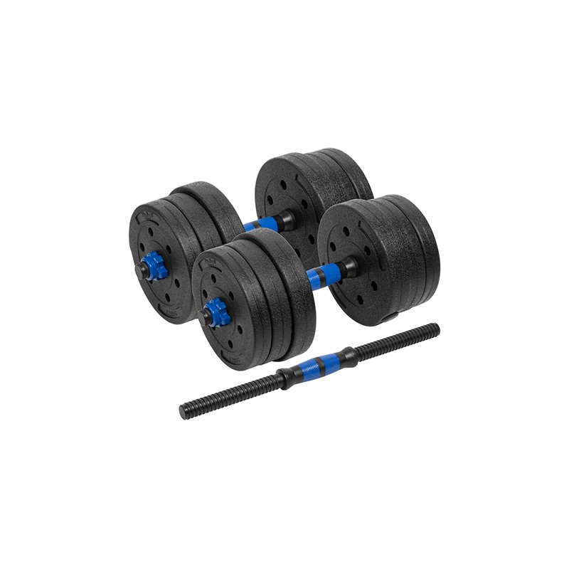 haltere reglabile cu conector 2 x 10 kg rebel active