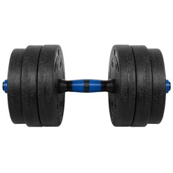 haltere reglabile cu conector 2 x 10 kg rebel active