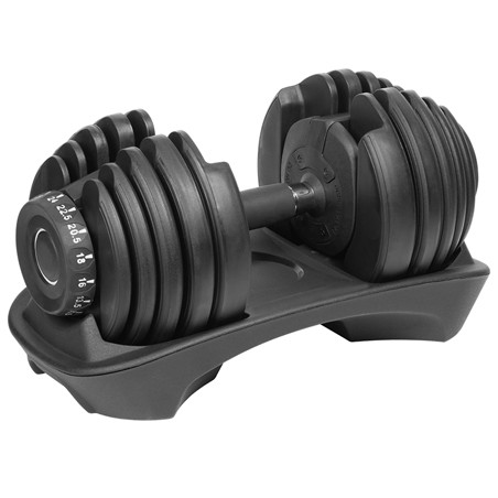 gantera din fonta reglabila automata 24 kg rebel active