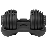 gantera din fonta reglabila automata 24 kg rebel active