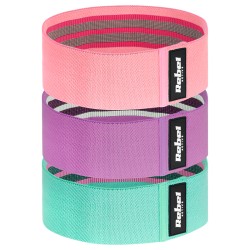 set 3 benzi elastice material textil rebel active