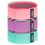 set 3 benzi elastice material textil rebel active