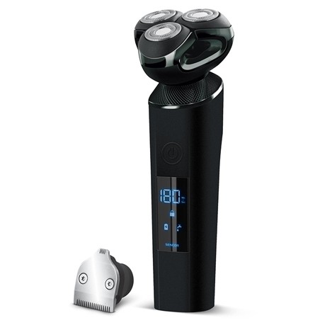 aparat de ras rotativ negru sencor