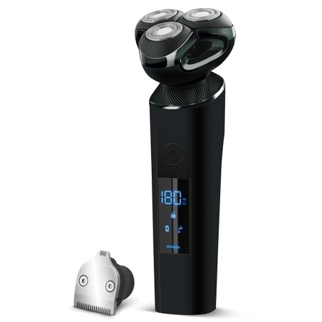 aparat de ras rotativ negru sencor