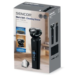 aparat de ras rotativ negru sencor