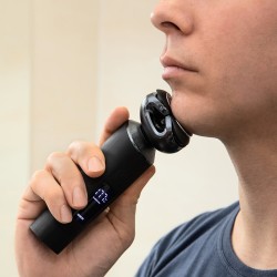 aparat de ras rotativ negru sencor