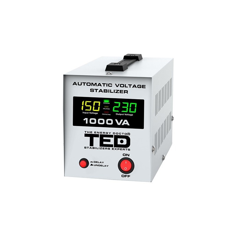 stabilizator tensiune automat avr 1000va lcd ted