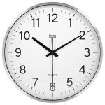 ceas perete 30cm argintiu teesa