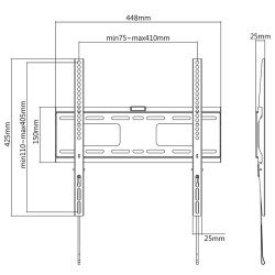 suport led tv 32-55 inch