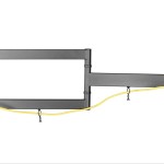 suport tv de perete 32-55 inch cabletech
