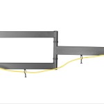 suport tv de perete 32-55 inch cabletech